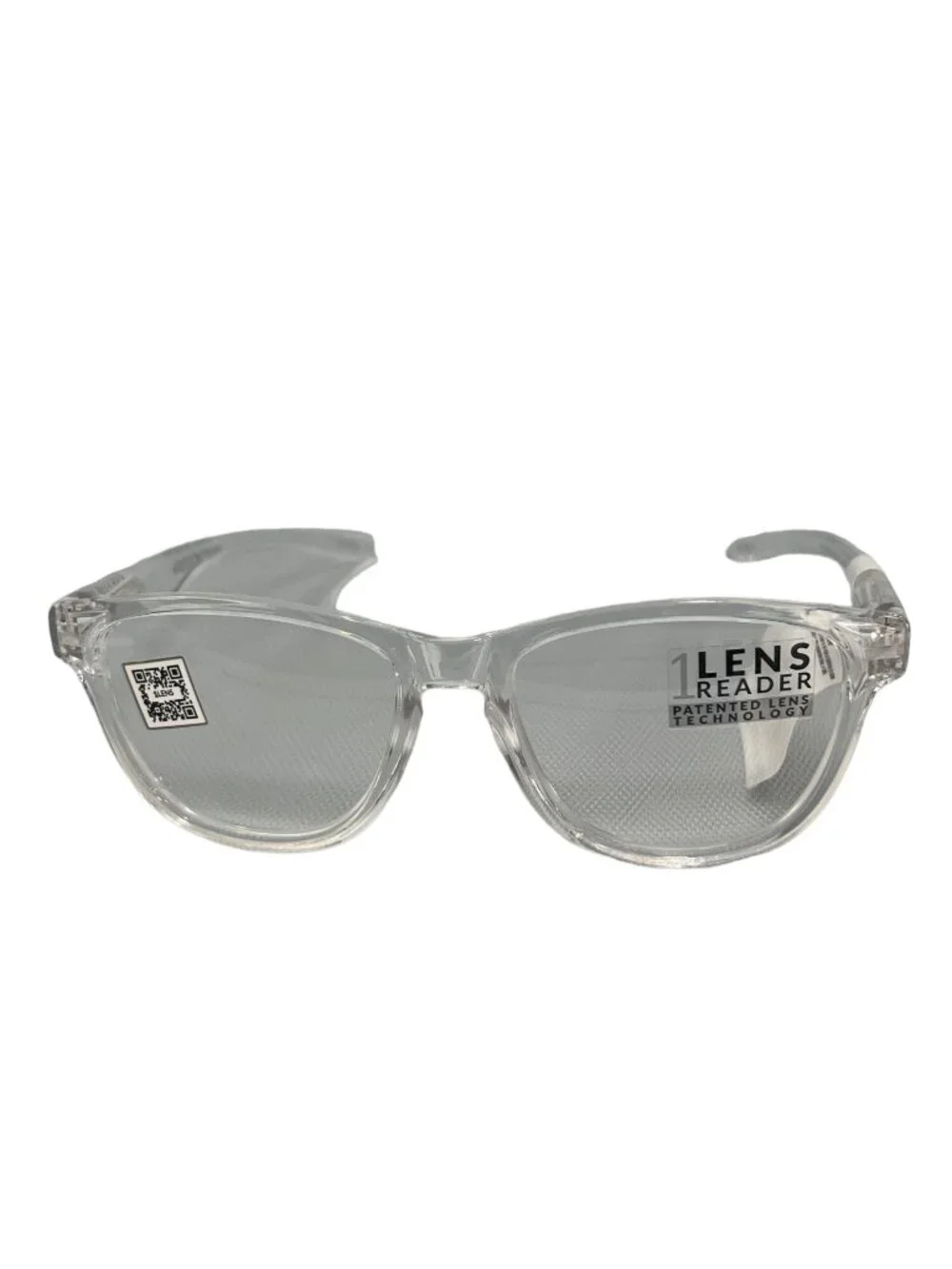Kreedom Paisley 1 Lens Reader Glasses Patented Lens Technology Clear Frame NEW